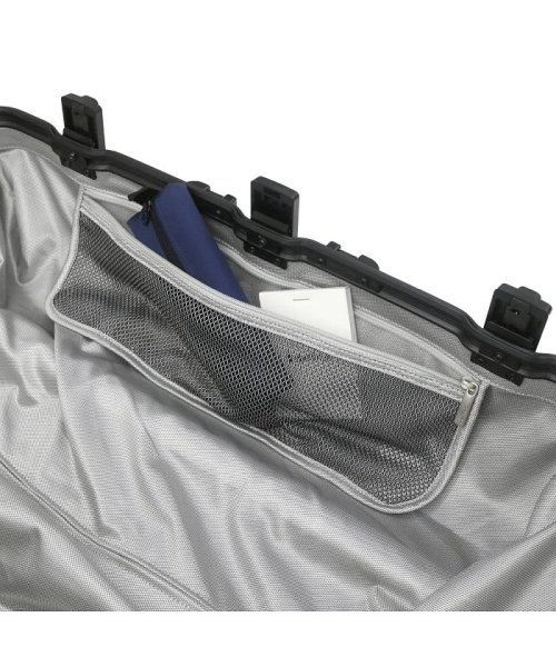 RICARDO スーツケース リカルド キャリーケース Aileron 24－inch Spinner Suitcase 58L AIL－24－4VP メッシュジップポケット Silver Matte ×1