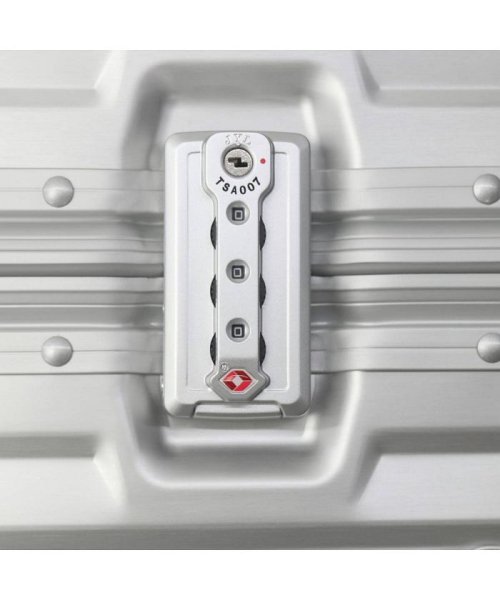 RICARDO スーツケース リカルド キャリーケース Aileron 24－inch Spinner Suitcase 58L AIL－24－4VP メッシュジップポケット Silver Matte ×1