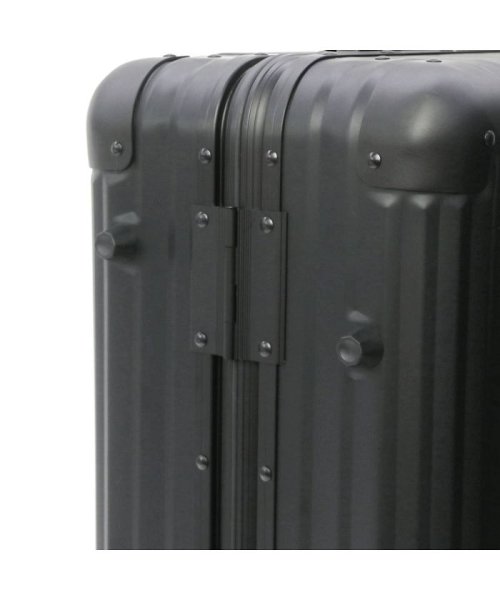 RICARDO スーツケース リカルド キャリーケース Aileron 24－inch Spinner Suitcase 58L AIL－24－4VP メッシュジップポケット Silver Matte ×1