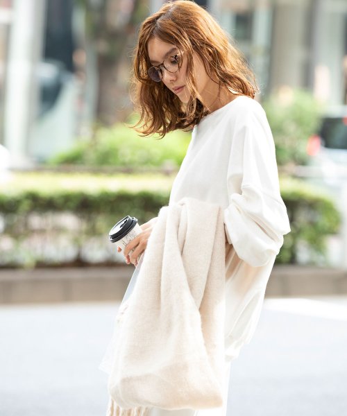 marjour(マージュール)/OTONA OFF SHOULDER SWEAT/img07