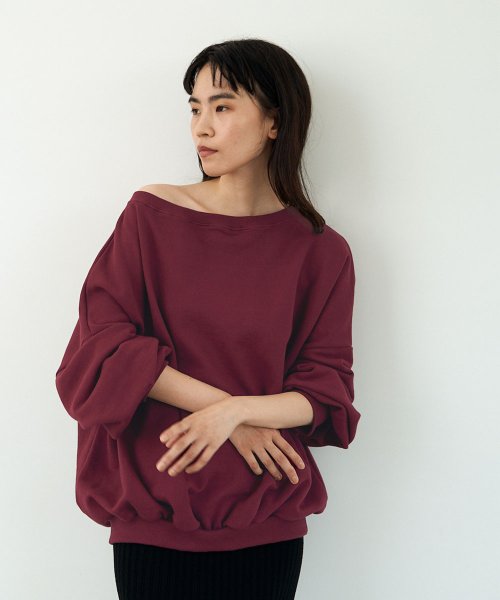 marjour(マージュール)/OTONA OFF SHOULDER SWEAT/img19