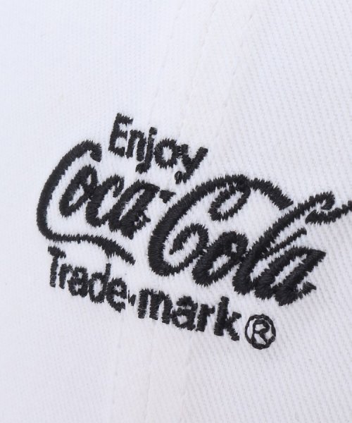PINK-latte(ピンク　ラテ)/Coca－Cola ロゴ刺しゅうキャップ/img05