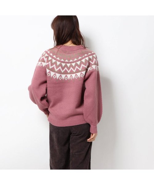 セール スタイルブロック Styleblock ワッフル編み 求心柄ニット アッシュピンク スタイルブロック Styleblock Magaseek セール スタイルブロック Styleblock ワッフル編み 求心柄ニット アッシュピンク スタイルブロック Styleblock Magaseek