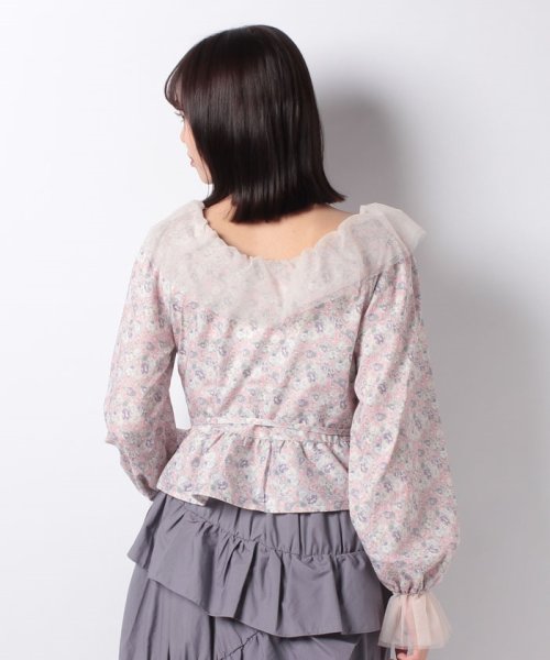 NICE CLAUP OUTLET(ナイスクラップ　アウトレット)/【one after another】Ando flower　blouse/img02