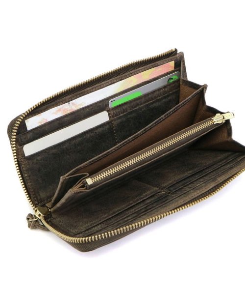 SLOW(スロウ)/スロウ SLOW L字ファスナー長財布 kudu クーズー L zip long wallet 本革 333S81I/img12