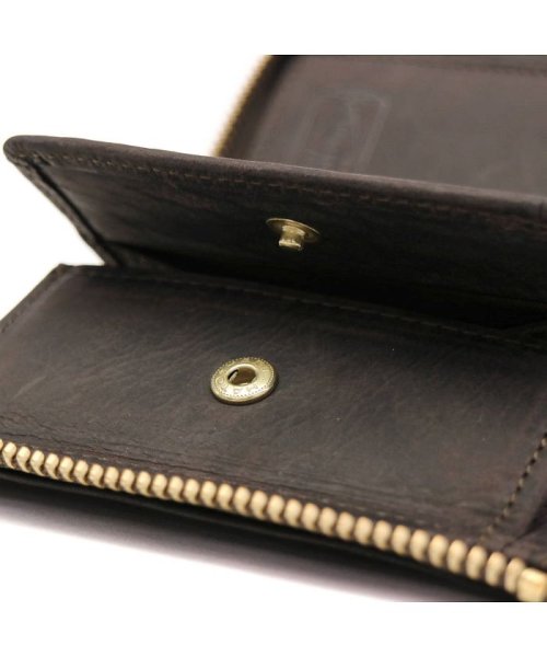 スロウ SLOW 二つ折り財布 kudu クーズー L zip short wallet 本革 333S82I クーズー