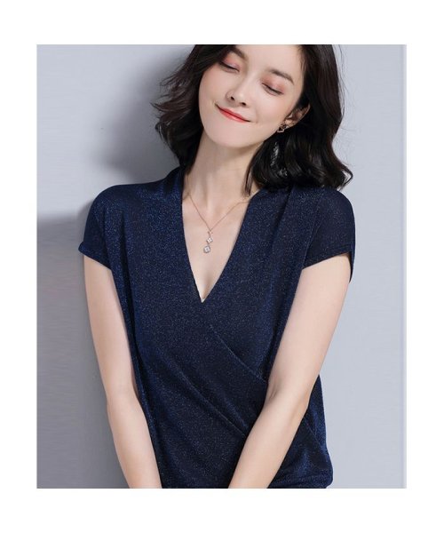 サマーセーター サマーニット レディース 夏 ニット ラメ入り Vネック 半袖 薄手 Tシャツ 上品 セクシー きらめく ピカピカ カラフル リブ ゆったり ブ ドゥーベル Doux Belle Magaseek サマーセーター サマーニット レディース 夏 ニット ラメ入り Vネック 半袖 薄手 Tシャツ 上品 セクシー きらめく ピカピカ カラフル リブ ゆったり ブ ドゥーベル Doux Belle Magaseek