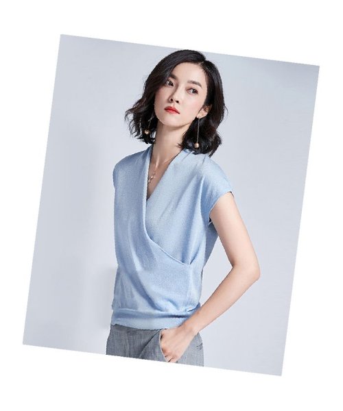 セール サマーセーター サマーニット レディース 夏 ニット ラメ入り Vネック 半袖 薄手 Tシャツ 上品 セクシー きらめく ピカピカ カラフル リブ ゆったり ブ ドゥーベル Doux Belle Magaseek セール サマーセーター サマーニット レディース 夏 ニット ラメ入り Vネック 半袖 薄手 Tシャツ 上品 セクシー きらめく ピカピカ カラフル リブ ゆったり ブ ドゥーベル Doux Belle Magaseek