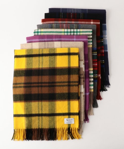 セール 別注 ジョンストンズ Johnstons Sc チェックストール 19aw