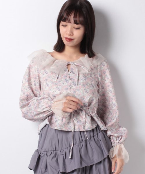 NICE CLAUP OUTLET(ナイスクラップ　アウトレット)/【one after another】Ando flower　blouse/img06