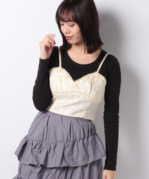 NICE CLAUP OUTLET(ナイスクラップ　アウトレット)/【one after another】Sakashita　flower　Bustier/img06