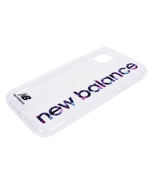 new balance(ニューバランス)/iphone11 ケース ニューバランス New Balance TPUクリアケース 縦ロゴ フラワー柄 iPhone11 iPhoneXR/img02