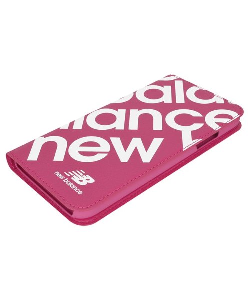 new balance(ニューバランス)/iphone11 ケース ニューバランス New Balance スリム 手帳ケース スタンプロゴ ピンク iPhone11 iPhoneXR/img04