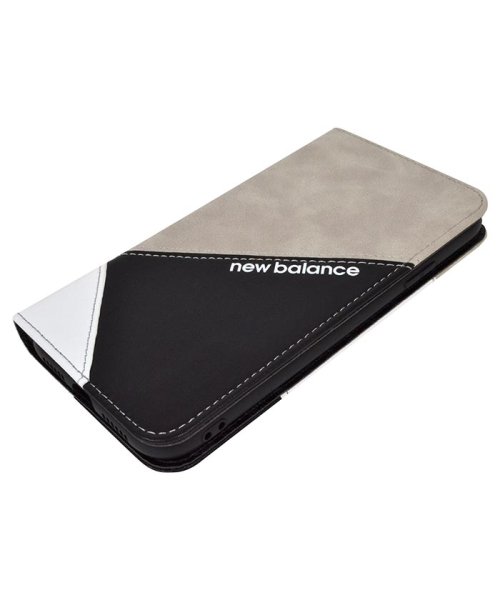 new balance(ニューバランス)/iphone11 ケース ニューバランス New Balance  手帳型ケース スエードMIX グレー iPhone11 iPhoneXR/img04