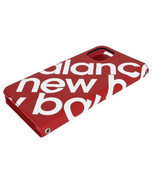 new balance(ニューバランス)/iphoneケース ニューバランス New Balance スリム 手帳型ケース スタンプロゴ レッド iPhone11Pro iphone11pro/img03