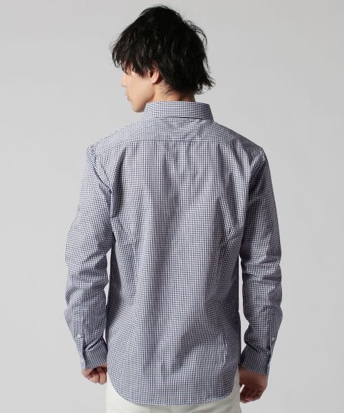 THE CASUAL(ザ　カジュアル)/(バイヤーズセレクト) Buyer's Select 日本製形態安定加工チェックシャツ/img12