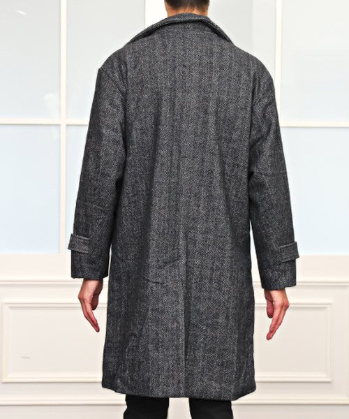 セール ウールビッグチェスターコート チェスターコート メンズ コート ロング丈 ビッグシルエット ウール ラグスタイル Luxstyle Magaseek セール ウールビッグチェスターコート チェスターコート メンズ コート ロング丈 ビッグシルエット ウール ラグスタイル Luxstyle Magaseek