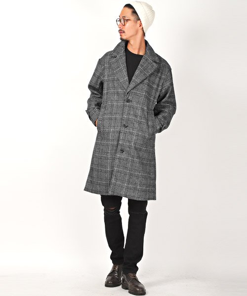 セール ウールビッグチェスターコート チェスターコート メンズ コート ロング丈 ビッグシルエット ウール ラグスタイル Luxstyle Magaseek セール ウールビッグチェスターコート チェスターコート メンズ コート ロング丈 ビッグシルエット ウール ラグスタイル Luxstyle Magaseek