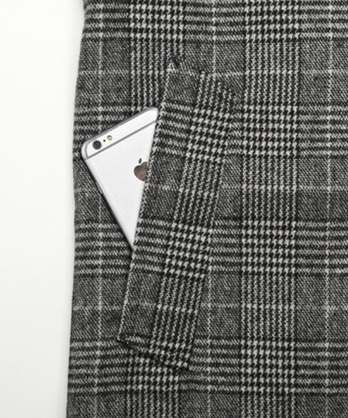 セール ウールビッグチェスターコート チェスターコート メンズ コート ロング丈 ビッグシルエット ウール ラグスタイル Luxstyle Magaseek