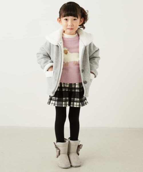 a.v.v(KID'S)(アー・ヴェ・ヴェキッズ)/[100－130]【洗える】モチーフインターシャニット[WEB限定サイズ]/img05