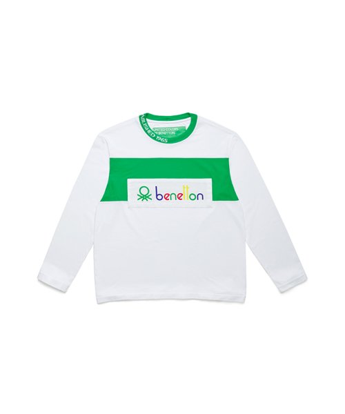 BENETTON (mens)(ベネトン（メンズ）)/レインボーカラーロゴ長袖Tシャツ・カットソー/img05