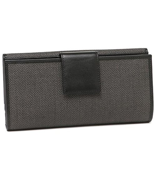 Bvlgari ブルガリ 325 Weekend ウィークエンド 長財布 ブラック シルバー ブルガリ Bvlgari Magaseek