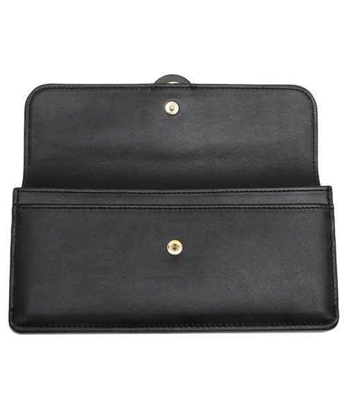 Chloe(クロエ)/クロエ 財布 CHLOE CHC19SP040A37 001 TESS LONG WALLET WITH FLAP テス レディース 長財布 無地 BLACK /img03