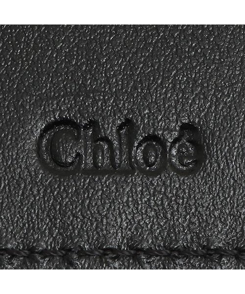 Chloe(クロエ)/クロエ 財布 CHLOE CHC19SP041A37 001 TESS LONG COMPACT WALLET テス レディース 二つ折り財布 無地 BLACK/img07