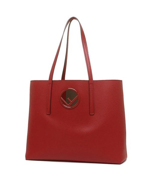 FENDI(フェンディ)/フェンディ バッグ FENDI 8BH348 A0ZG F14QR LOGO SHOPPER レディース トートバッグ 無地 FRAGOLA 赤/img02