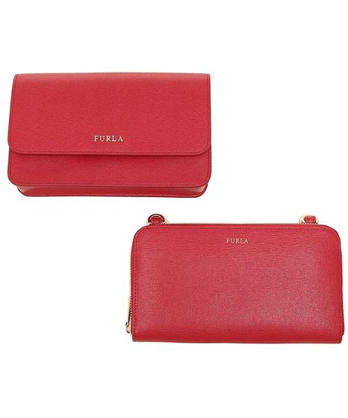 FURLA(フルラ)/フルラ バッグ FURLA 871732 EL40 RUB RIVA L CROSSBODY POUCH SAFFIANO 長財布ポシェット レディース ショル/img04