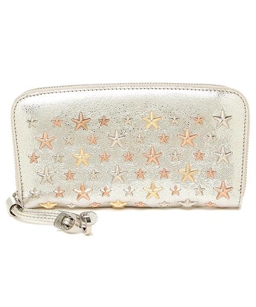 JIMMY CHOO(ジミーチュウ)/ジミーチュウ 財布 JIMMY CHOO FILIPA GTA GLITTER LEATHER W MULTI METAL STARS フィリパ スタースタッズ/img04