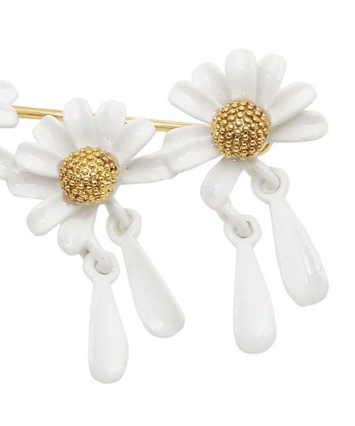 kate spade new york(ケイトスペードニューヨーク)/ケイトスペード ピアス アクセサリー KATE SPADE WBRUH387 100 INTO THE BLOOM EAR CRAWLERS イヤーピン レディ/img01