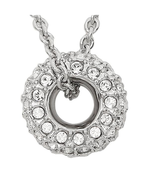 スワロフスキー ネックレス アクセサリー SWAROVSKI 5368042 STONE ROUND レディース ペンダント クリア/シルバー