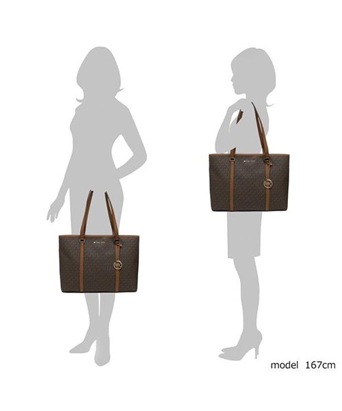 MICHAEL KORS(マイケルコース)/マイケルコース トートバッグ アウトレット レディース MICHAEL KORS 35F8GD4T7B BROWN ブラウン/img03