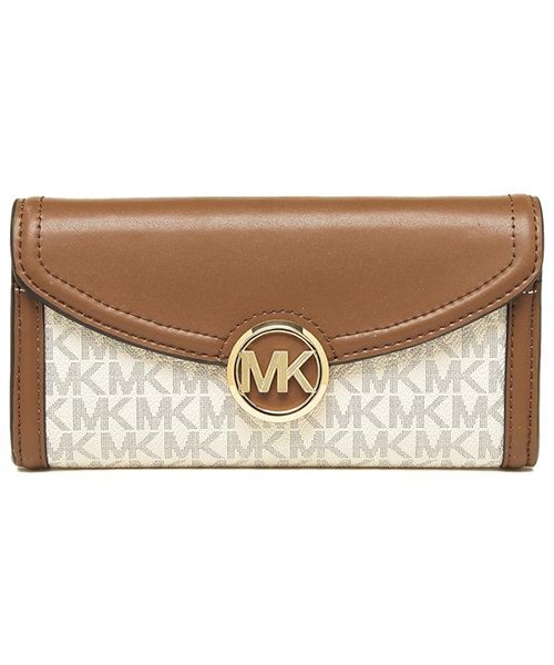 MICHAEL KORS(マイケルコース)/マイケルコース 長財布 アウトレット レディース MICHAEL KORS 35F9GFTE3B VANILLA ホワイト/img04