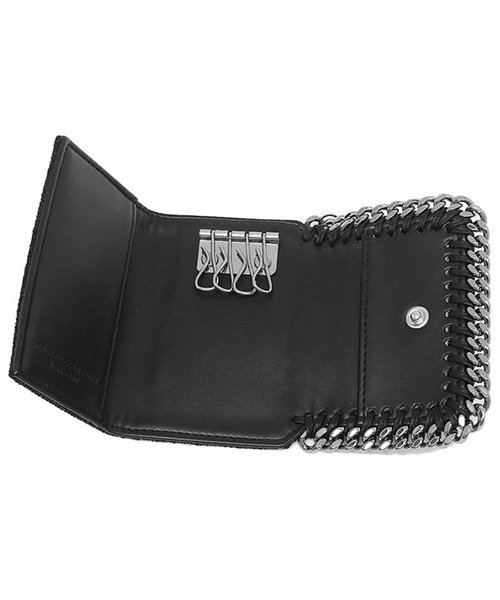 Stella McCartney(ステラマッカートニー)/ステラマッカートニー キーケース STELLA McCARTNEY 529340 W9132 1000 KEY HOLDER FALABELLA ファラベラ エ/img01