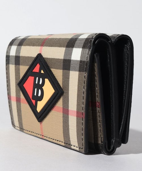 BURBERRY(バーバリー)/【Burberry】Small Logo Graphic Vintage Check Folding Wallet/img01