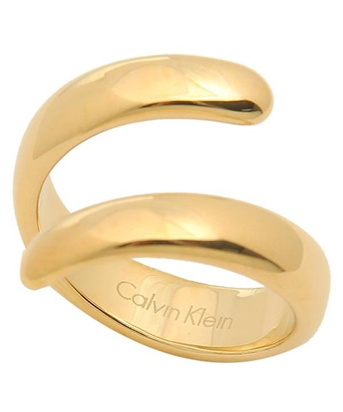 カルバンクライン リング アクセサリー CALVIN KLEIN KJ2KJR1001 EMBRACE RING レディース 指輪 ゴールド  US8号（約15～(502748928) | カルバンクライン(Calvin Klein) - MAGASEEK