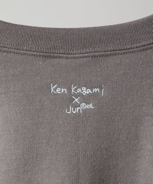 JUNRed(ジュンレッド)/【Ken Kagami × JUNRed】コラボフロントドローイングスウェット/img08