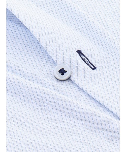 TAKA-Q(タカキュー)/ノーアイロン高機能 レギュラーフィットワイドカラー長袖ニットビジネスドレスシャツワイシャツ/img03