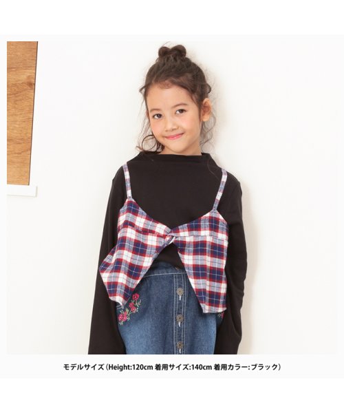 MAC HOUSE(kid's)(マックハウス（キッズ）)/Navy ガールズ ビスチェ カットソー MH/NV688G/img07