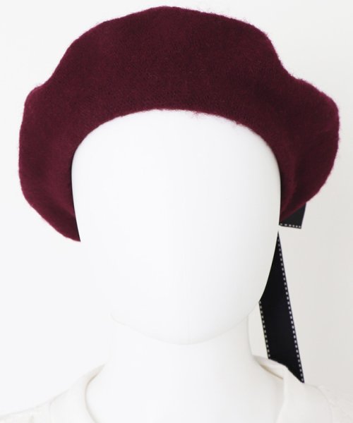セール ベレー帽 リボン付き レディース 可愛い プレゼント ぼうし ギフト オールシーズン ミニミニストア Miniministore Magaseek
