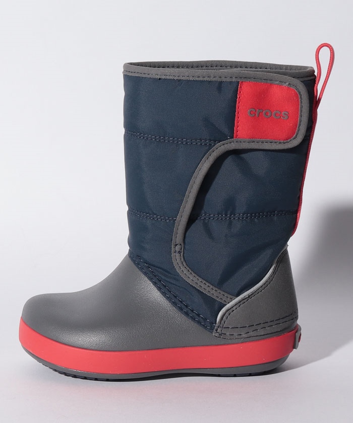 crocs in snow