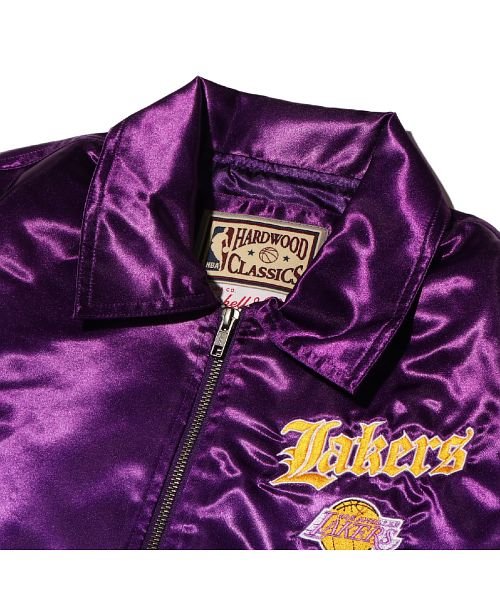 Mitchell＆Ness(Mitchell＆Ness)/ミッチェルアンドネス オールドイングリッシュ ブルゾン/ロサンゼルスレイカーズ/img02