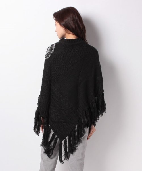 Desigual(デシグアル)/ACCESSORIES FLAT KNIT PONCHOS/img02