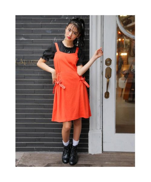 セール ワンピース シースルートップスセット アルジー Algy Magaseek