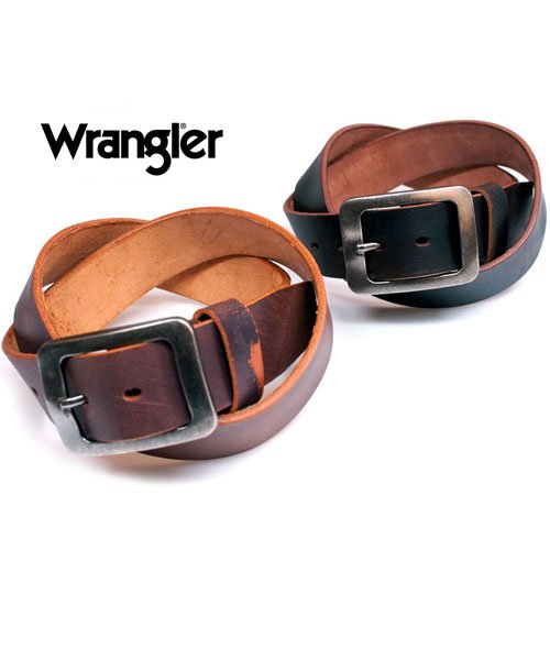 MARUKAWA(マルカワ)/【Wrangler】【国産】【本革】ラングラー ブラシ擦り ヴィンテージ風リアルレザーベルト made in Japan 日本製/img02