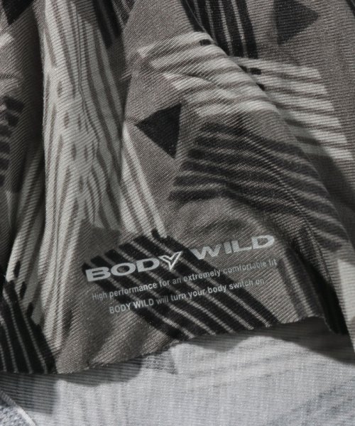 MARUKAWA(マルカワ)/【BODY WILD】ボディーワイルド AIRZジオメトリック柄ボクサーパンツ(前とじ)/img02