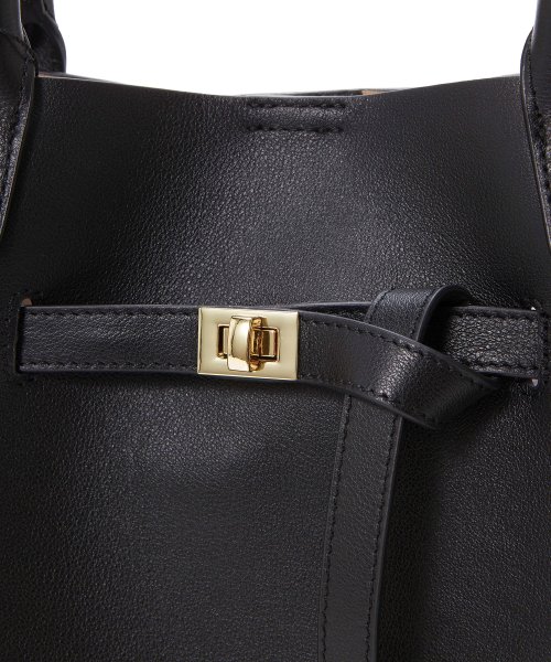 【TREASURE TOPKAPI】トレジャー トプカピ シュリンクレザー ベルトデザイン レディース A4 トートバッグ 