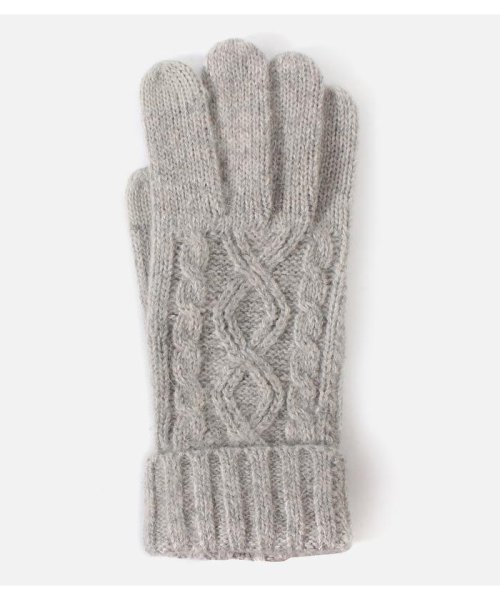 AZUL by moussy(アズールバイマウジー)/CABLE KNIT GLOVE/img07